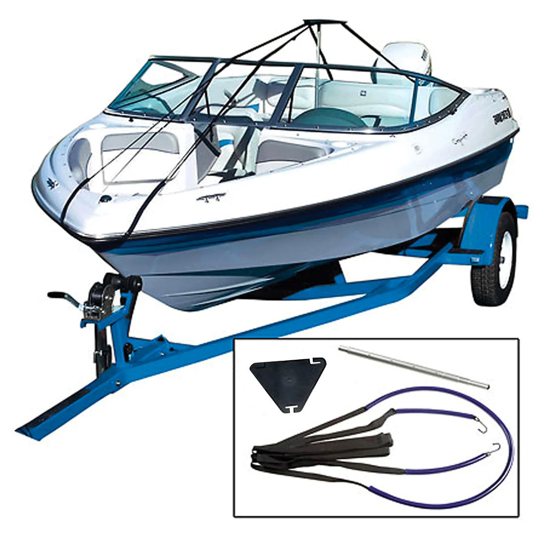 Boatworld Boat Cover Pole Stand Kit