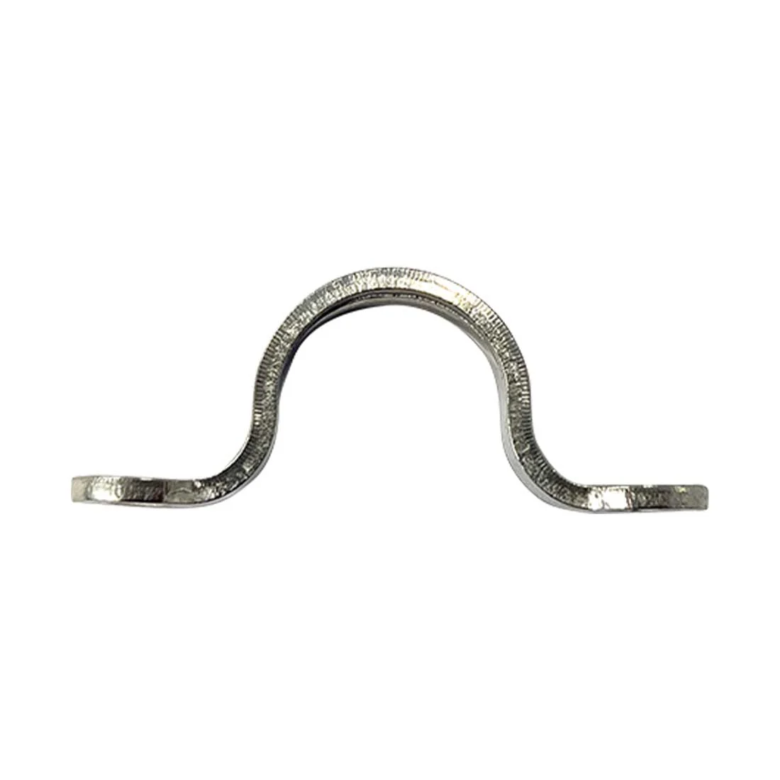 Boatworld Saddle Bracket Stainless Steel Marine Saddle/Deck Clip