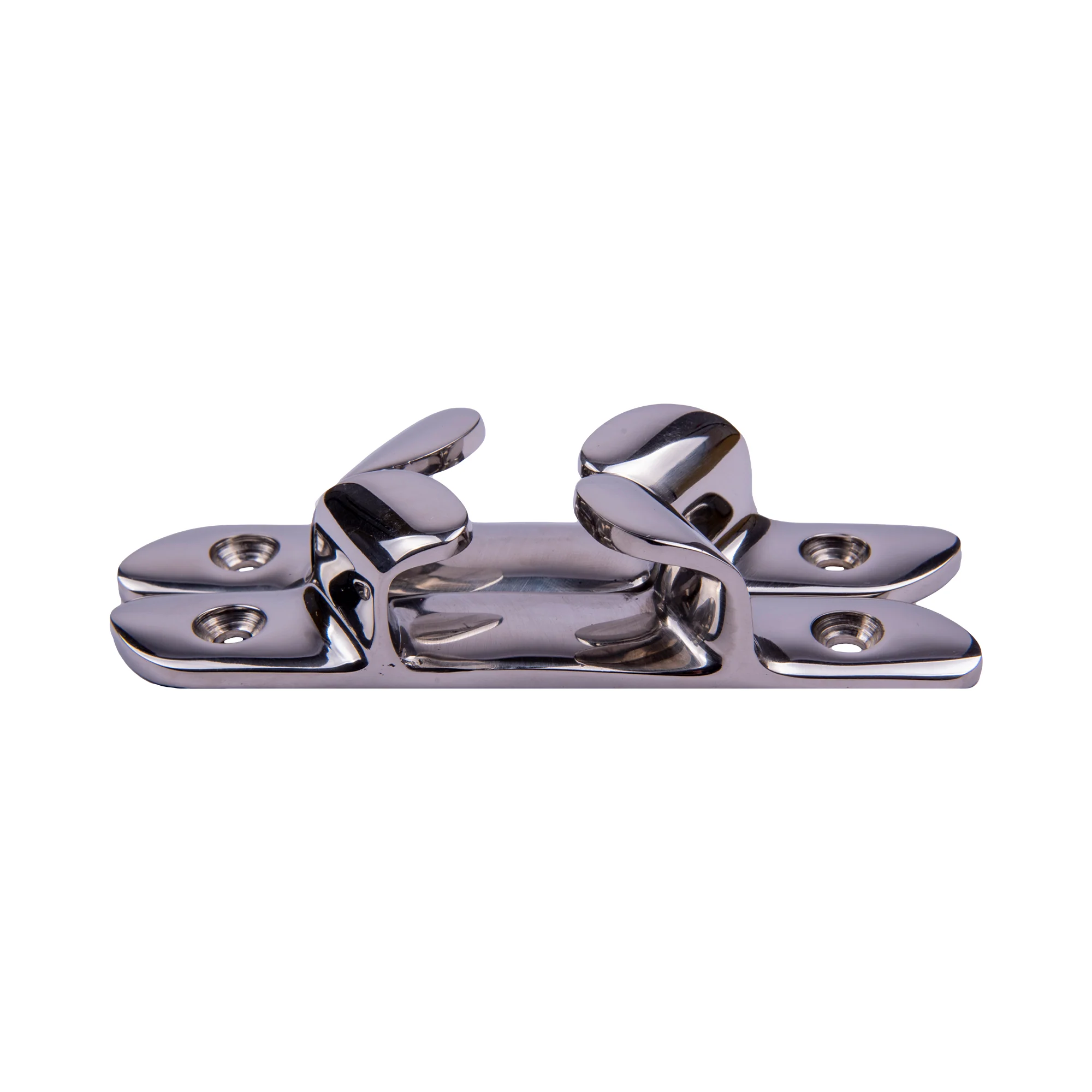 Boatworld Stainless Steel Paired 115mm Bow Chocks - Image 2