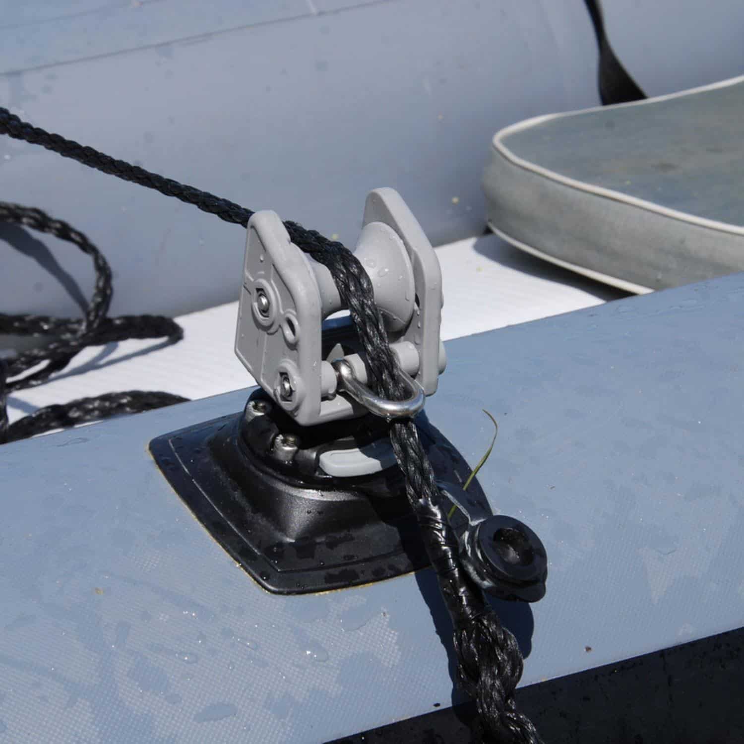Borika FASTen Anchor Roller with Guide Ring Grey - Image 2