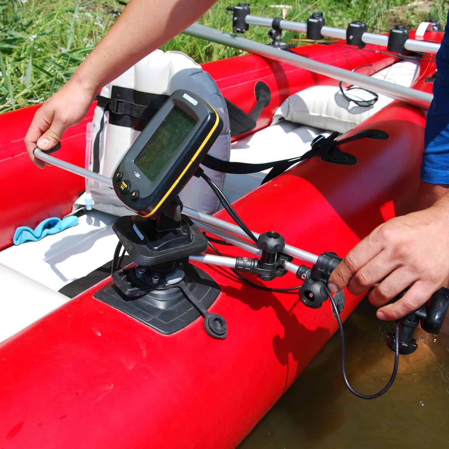 Borika FASTen Fishfinder Mount with Transducer Attachment and Mount Kit for a SIB - Image 7