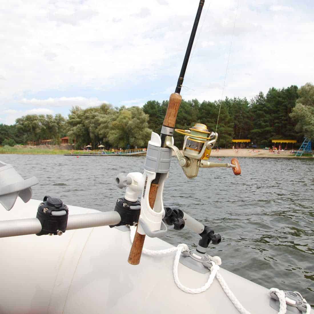 Borika FASTen Fishing Rod Holder White - Image 3