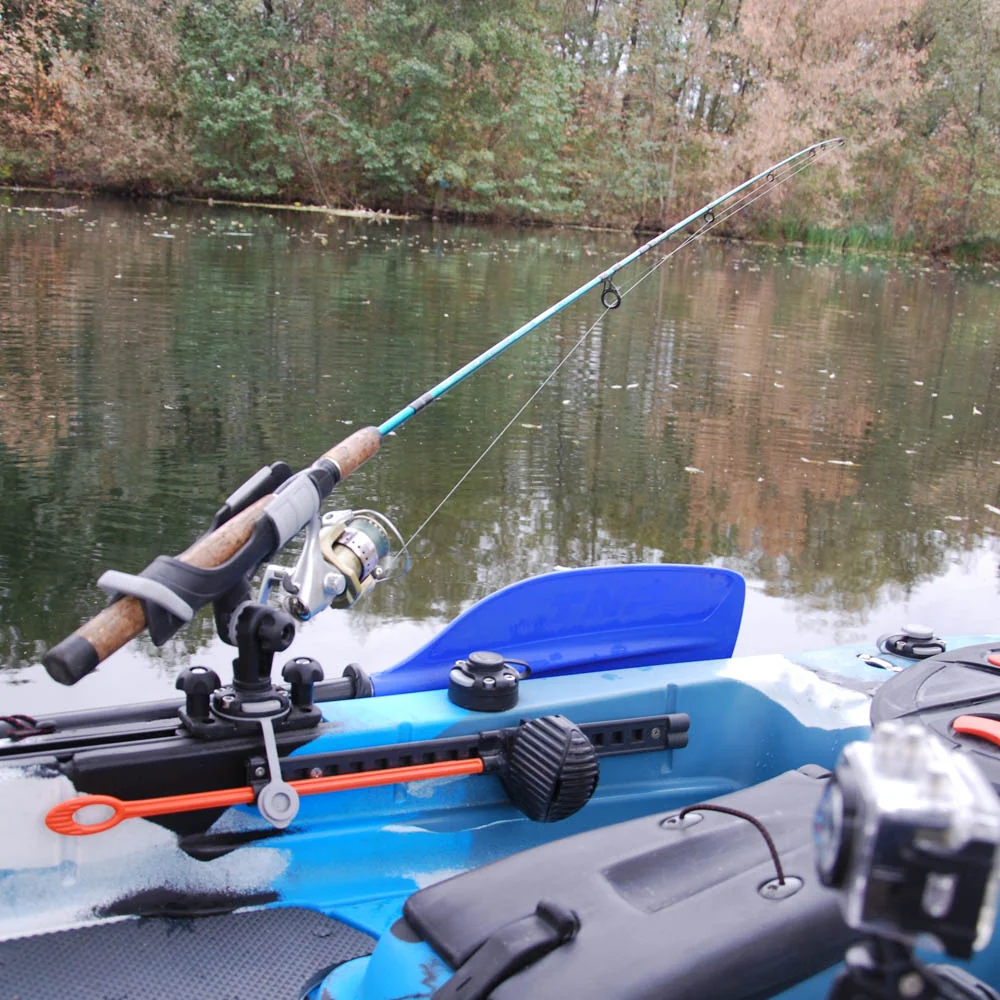 Borika FASTen Fishing Rod Holder with Vertical Installation Mount for T-Track System - Image 5