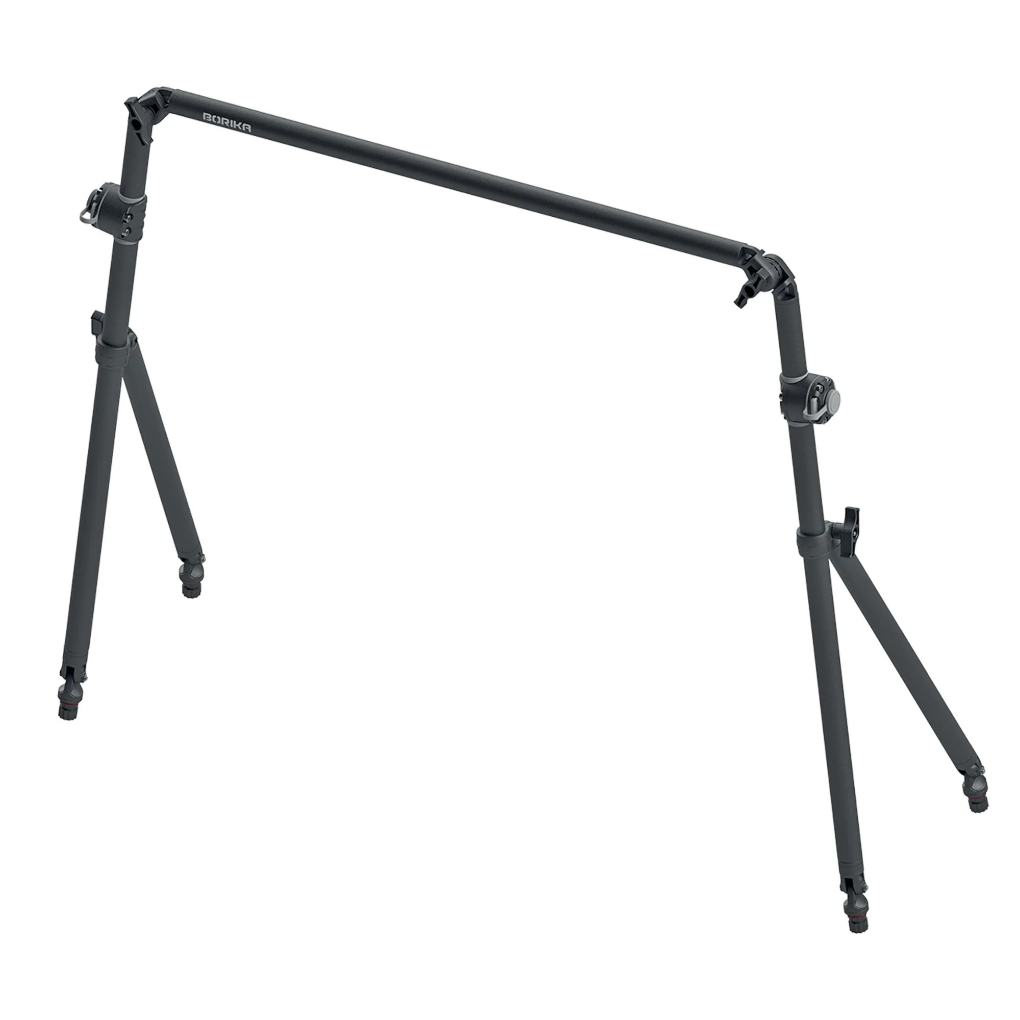 Borika FASTen Satin Aluminium Support Stand 800x1400mm - Image 2