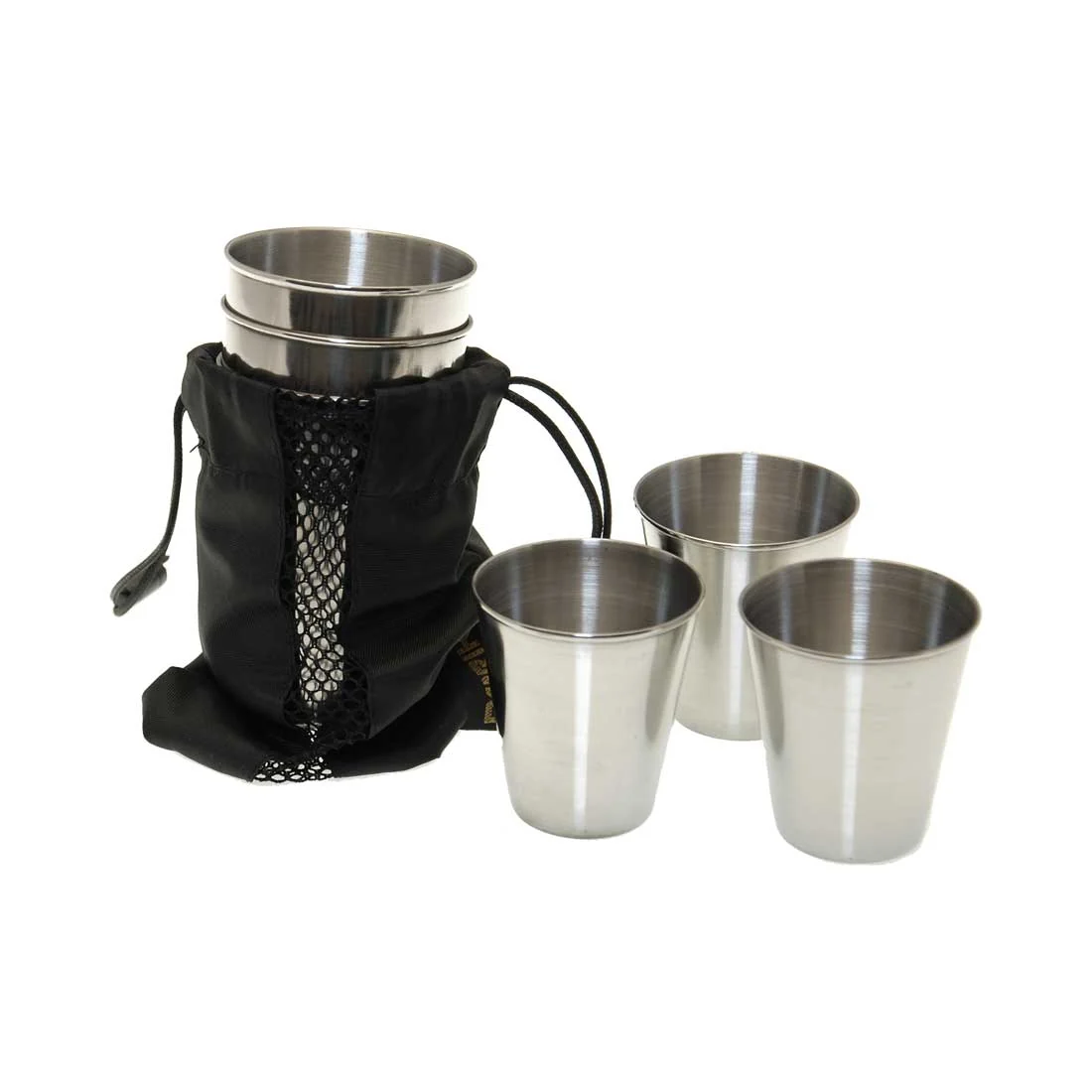 Borika FASTen Stainless Steel Cups Set of 6 - Image 4
