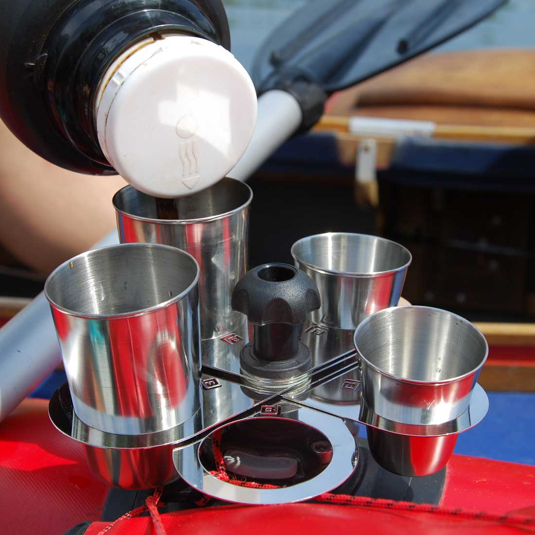 Borika FASTen Stainless Steel Cups Set of 6 - Image 6