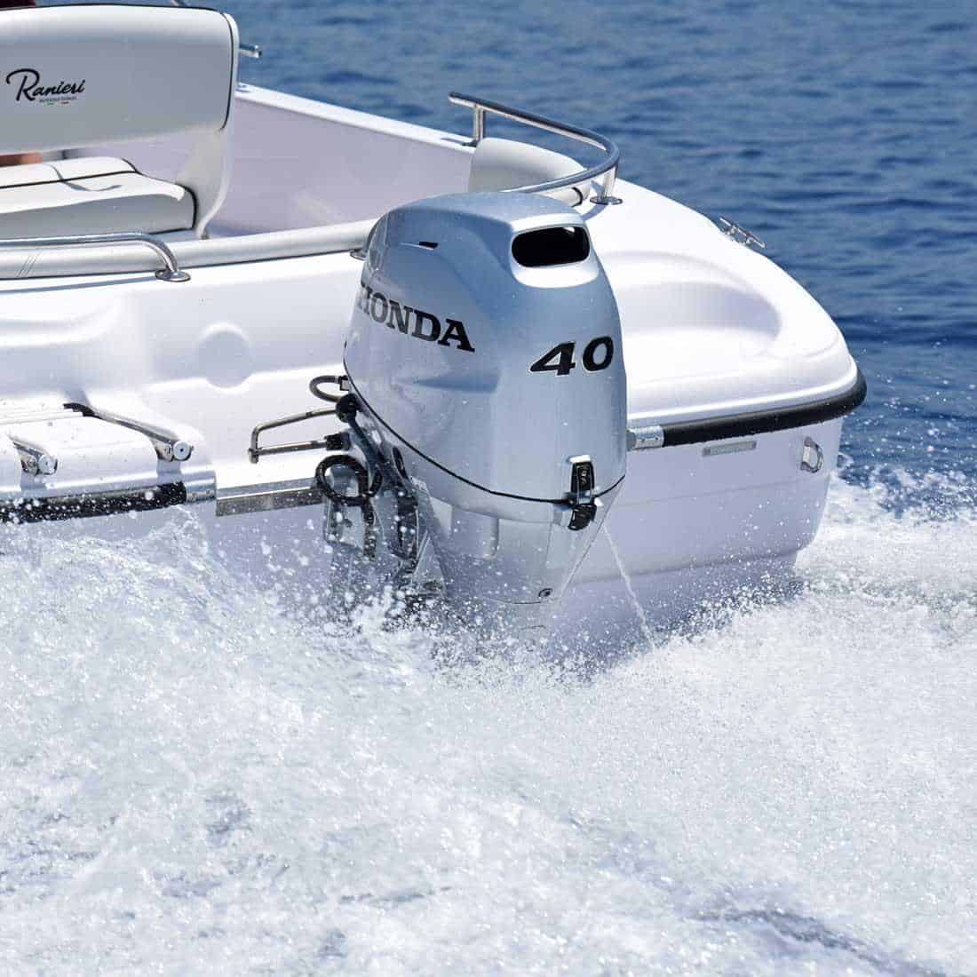 Honda 40hp 4-Stroke Short Shaft Outboard Engine, Power Trim & Tilt - Image 7