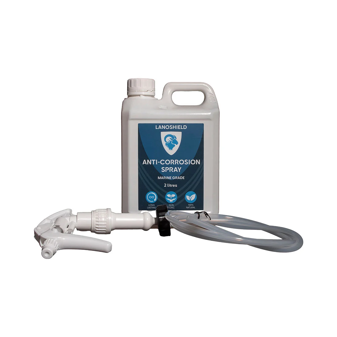 LanoShield Autobody Spray Marine Grade 2L with 1m Extended Hose - Image 2