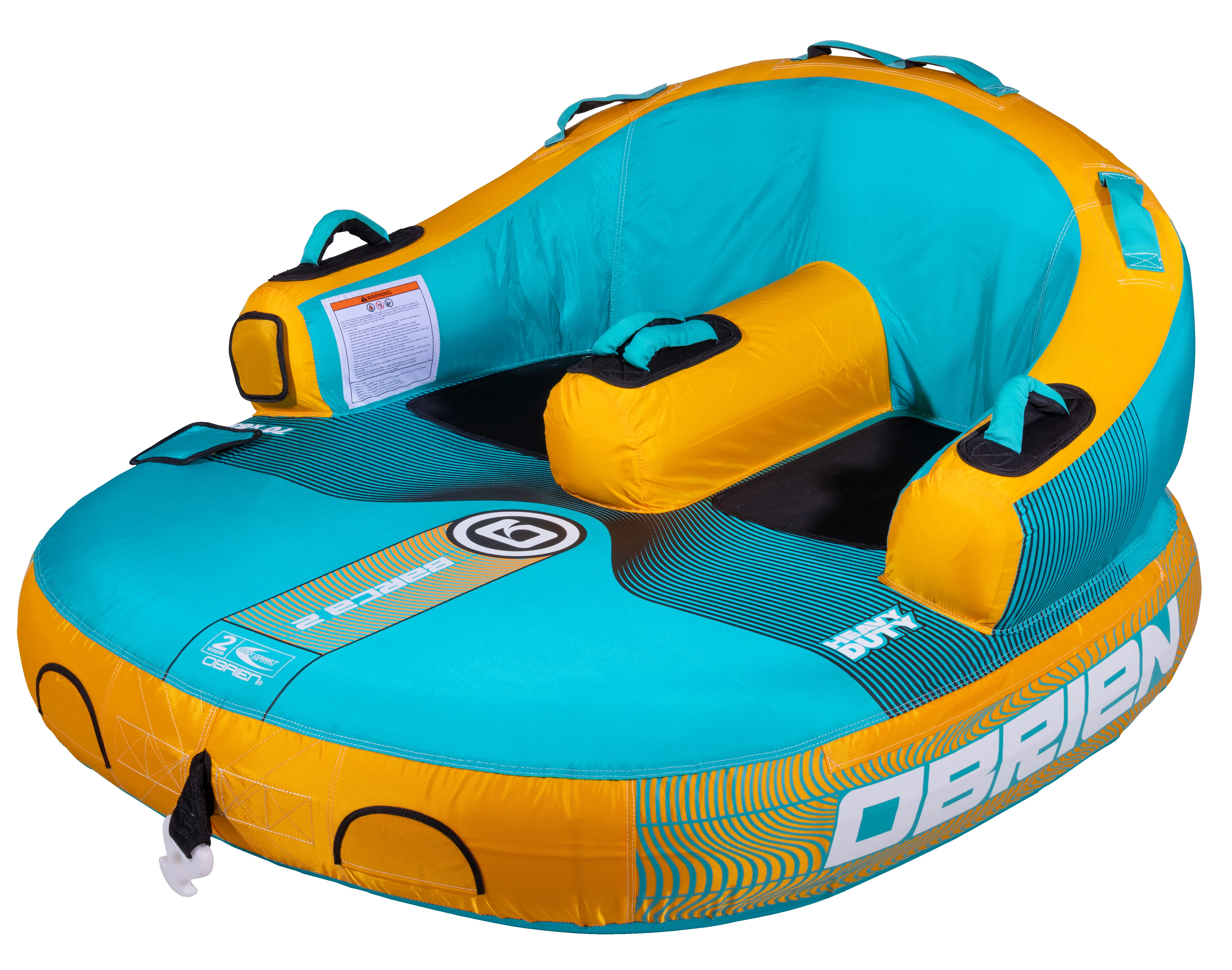 O'Brien Barca 2 Tube Blue/Orange