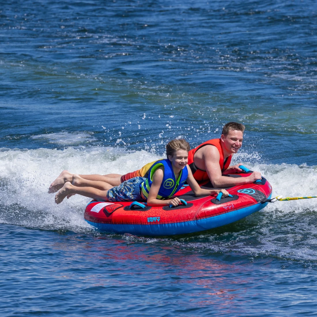 O'Brien Super Screamer Tube Red/Blue - Image 2