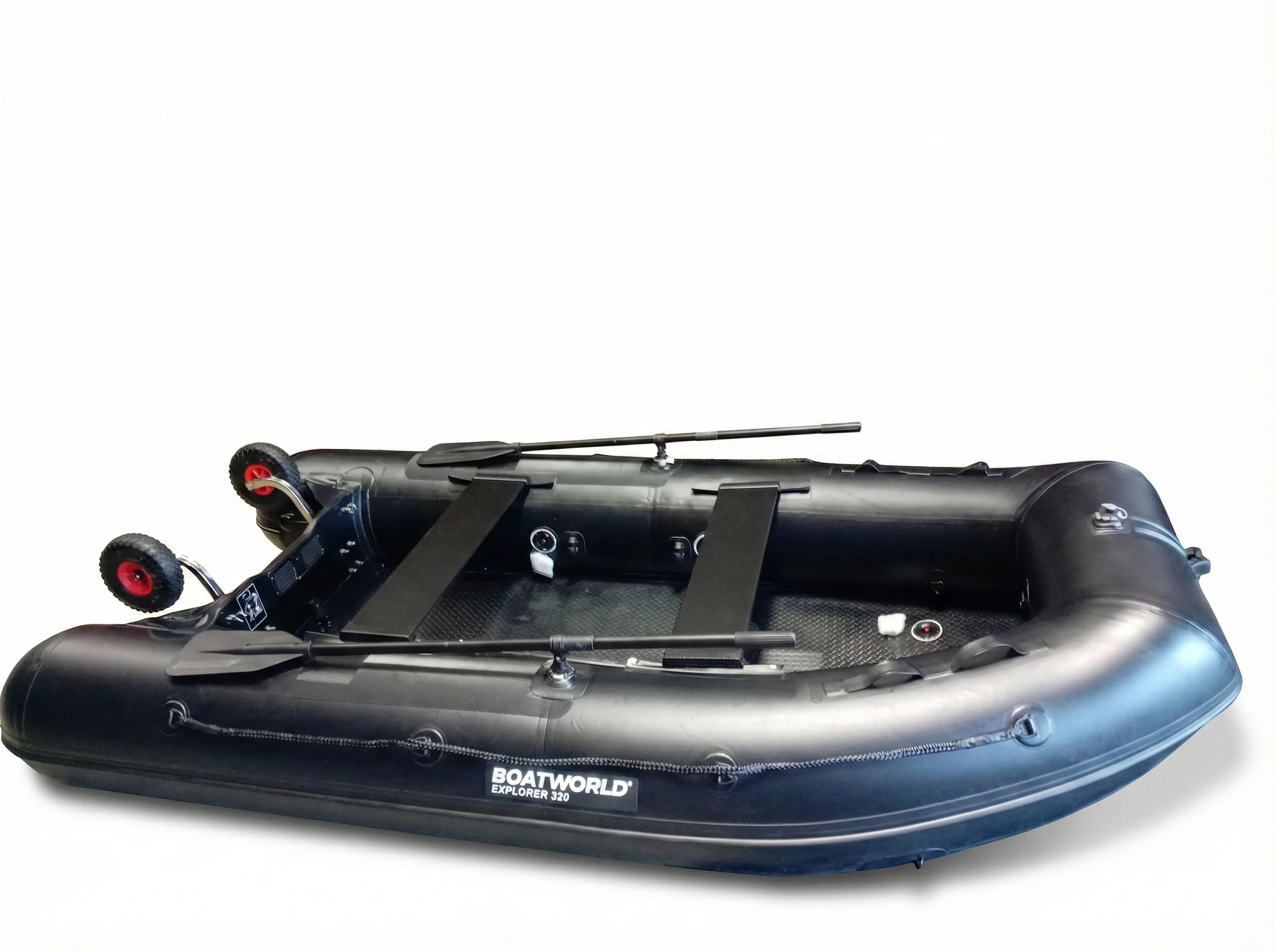 Reconditioned Boatworld Explorer 320 with stainless steel launch wheels REC-018-A - Image 2