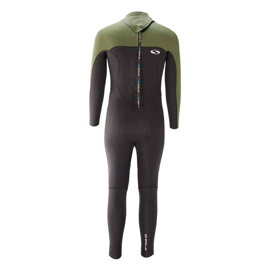 Sola Mens H20 4/3mm Full Wetsuit - Image 2