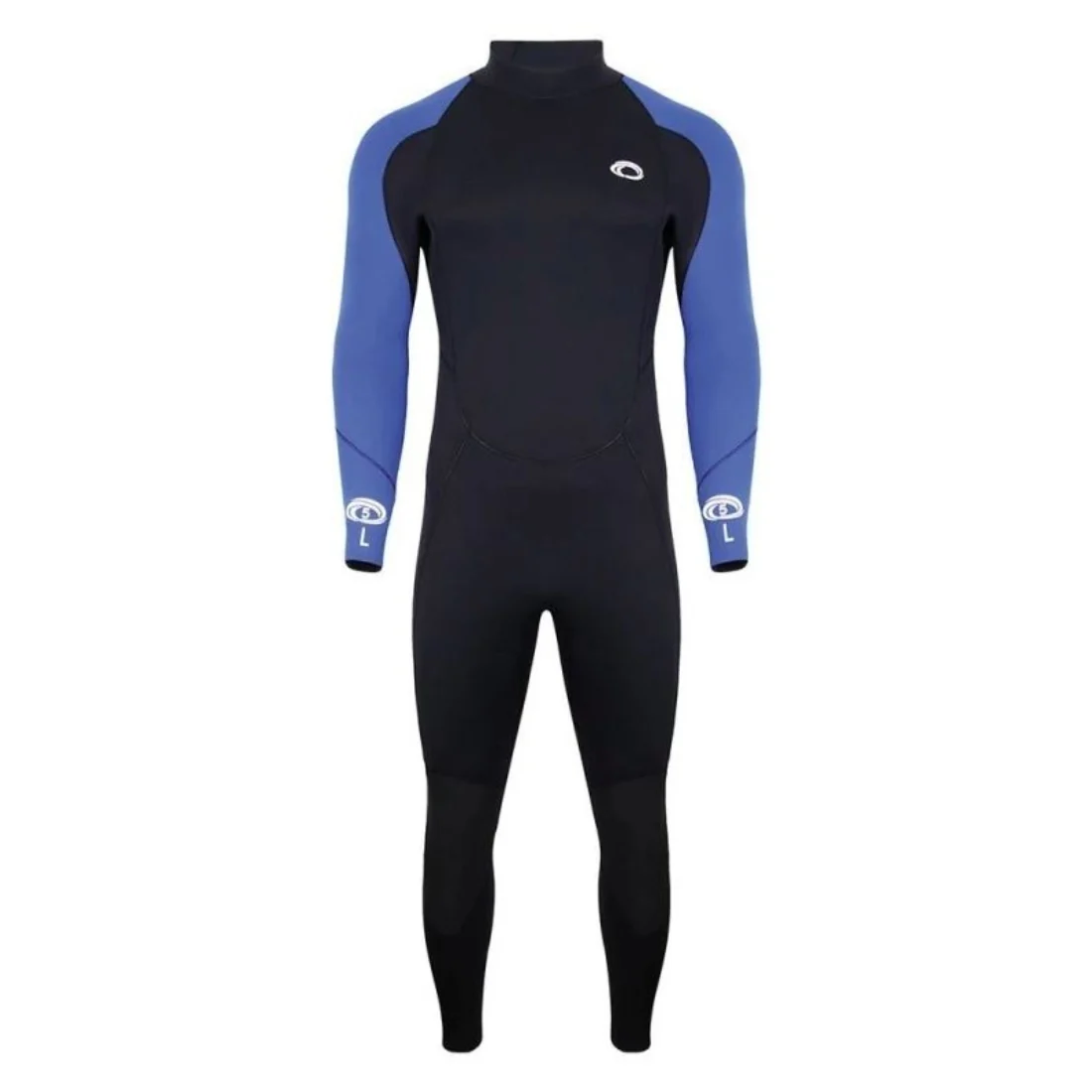 Typhoon Centre5 Full Wetsuit Black/Blue