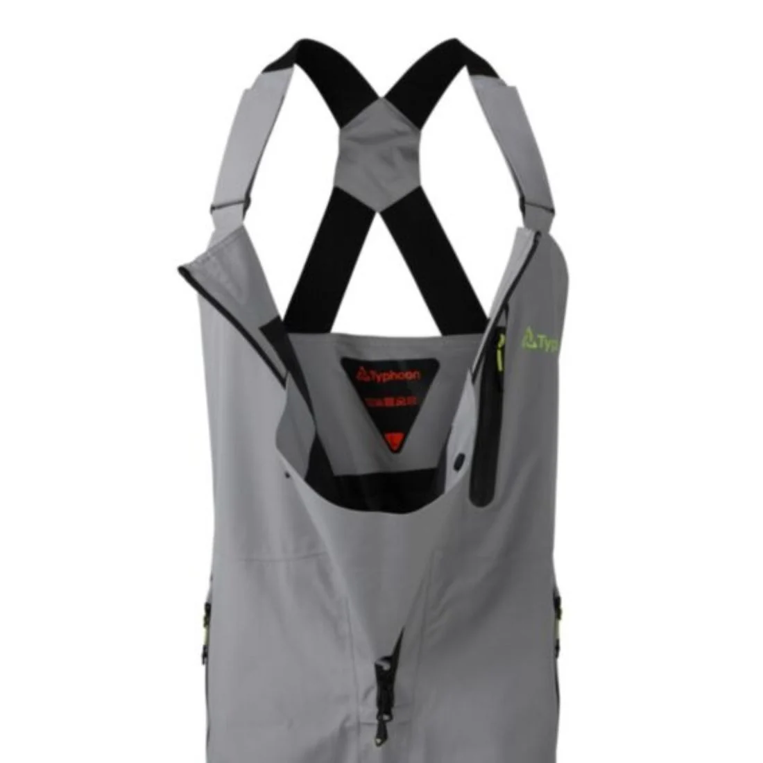 Typhoon TX-3 Performance Hi-Fit Waterproof Sailing Trousers Slate - Image 3
