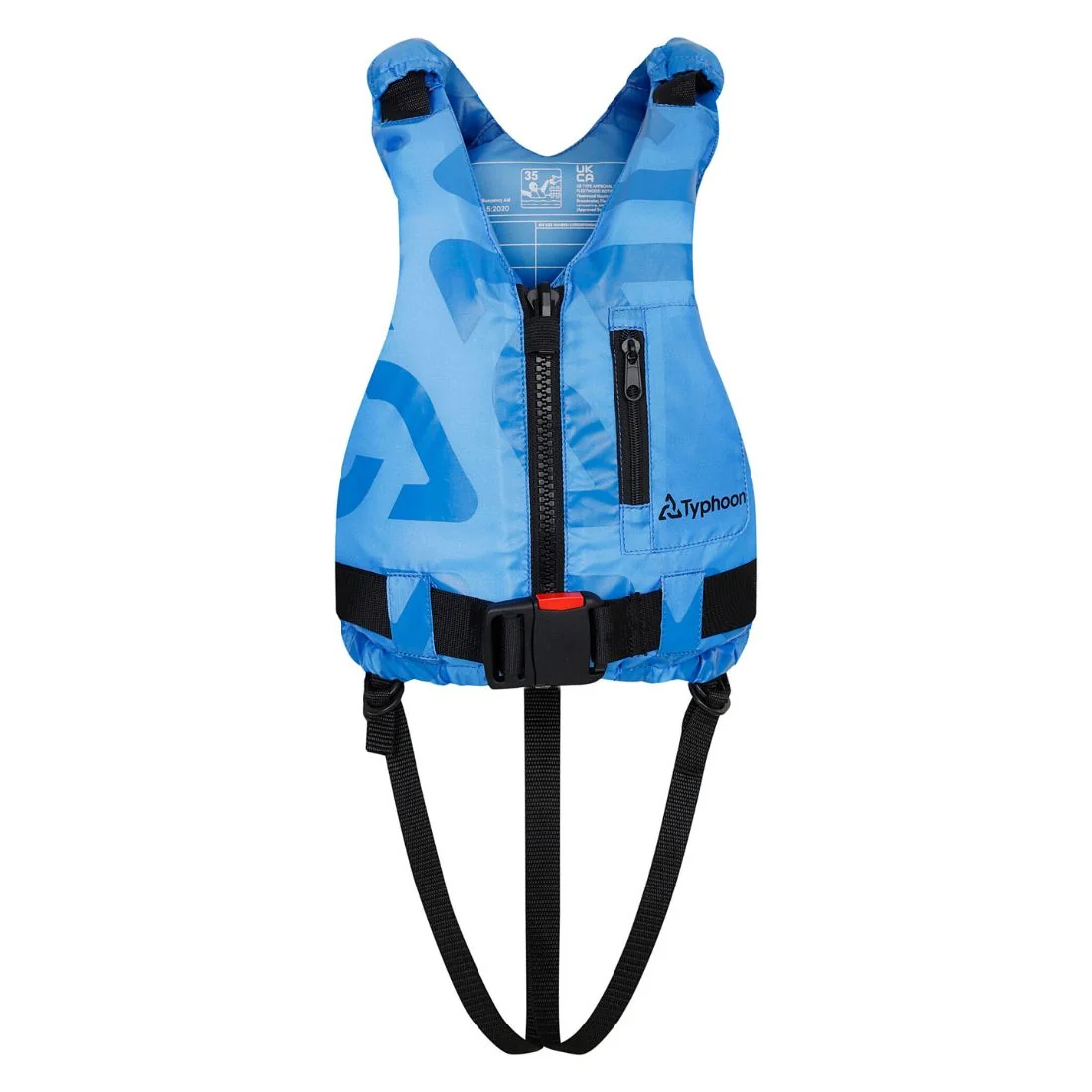 Typhoon Hudson 50N Front Entry Buoyancy Aid Blue