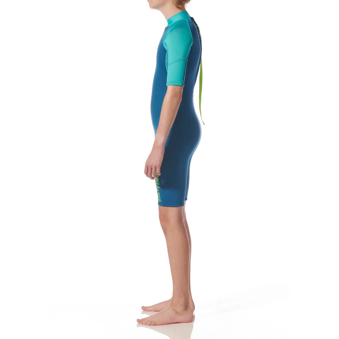 Typhoon Kids Essential 3/2mm Shorty Wetsuit BZ Azure/Ocean - Image 2