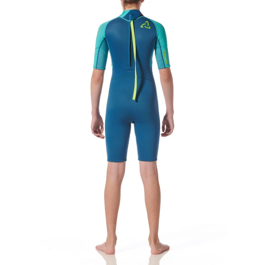 Typhoon Kids Essential 3/2mm Shorty Wetsuit BZ Azure/Ocean - Image 3