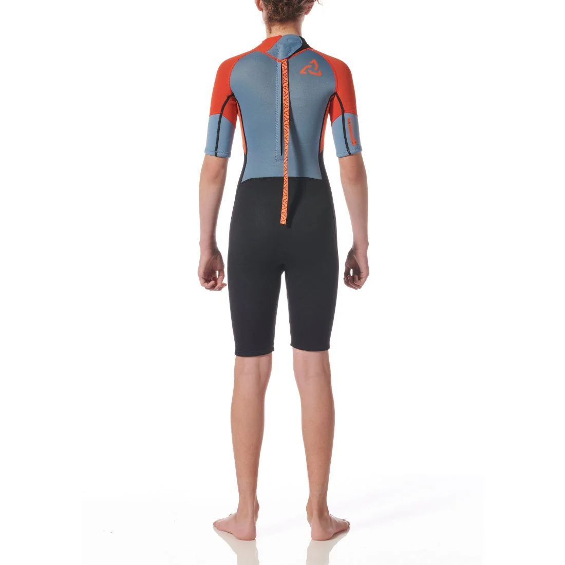 Typhoon Kids Essential 3/2mm Shorty Wetsuit BZ Ember/Black - Image 3