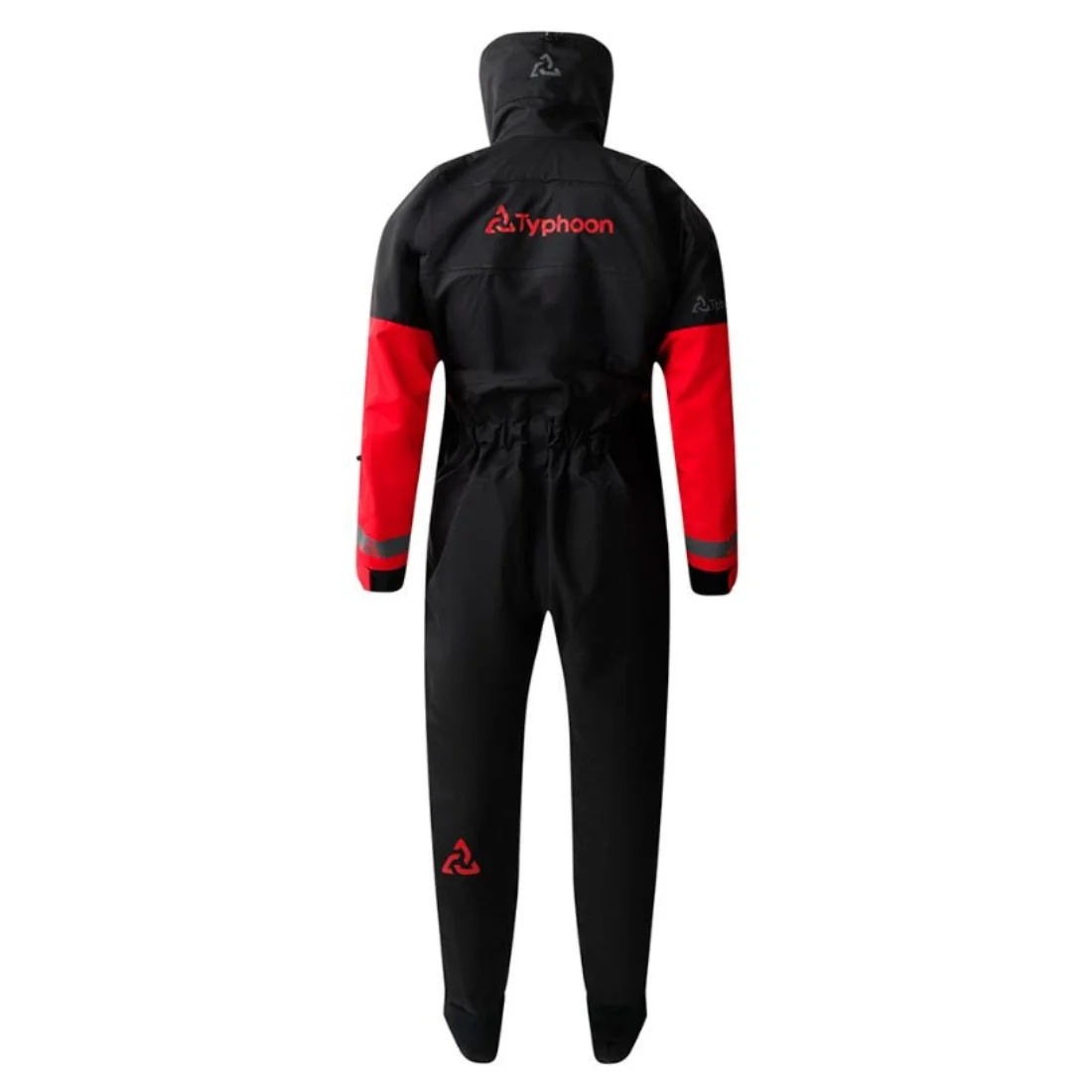 Typhoon Max-B 2.0 Front Entry Drysuit Black/Red - Image 2