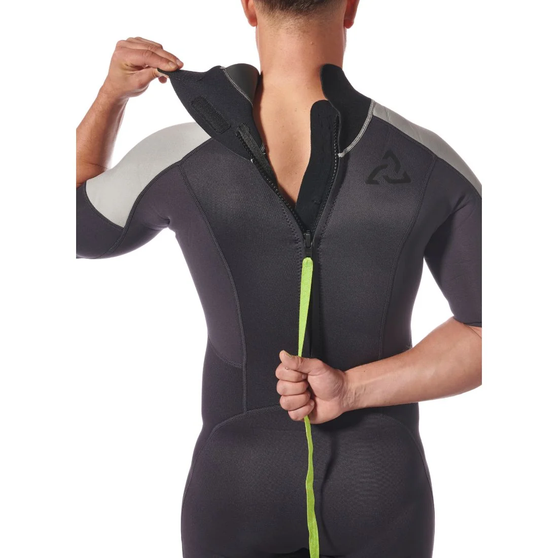 Typhoon Men's Essential 3/2mm Shorty Wetsuit BZ Graphite/Slate - Image 5