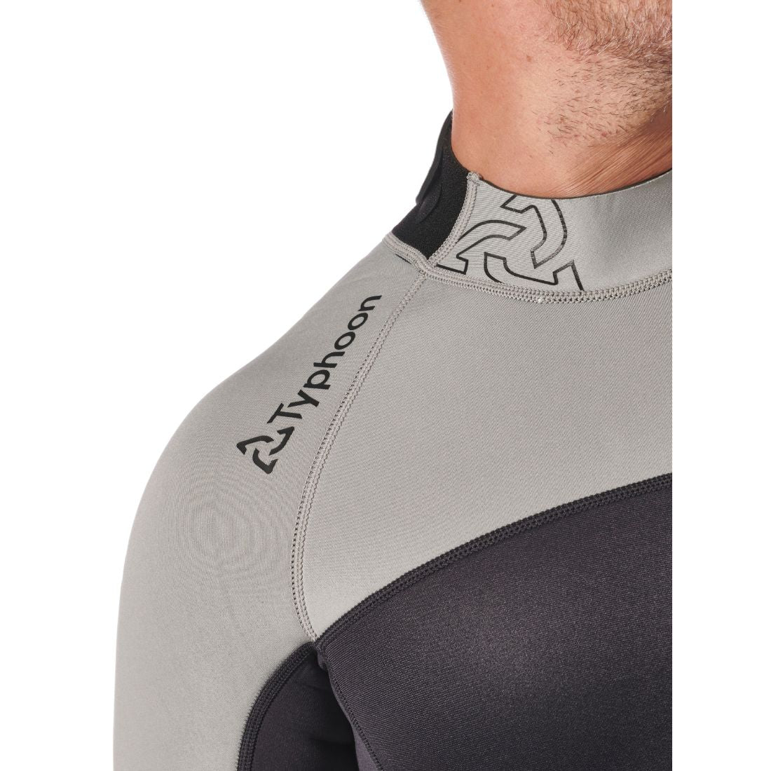 Typhoon Men's Essential 3/2mm Shorty Wetsuit BZ Graphite/Slate - Image 7