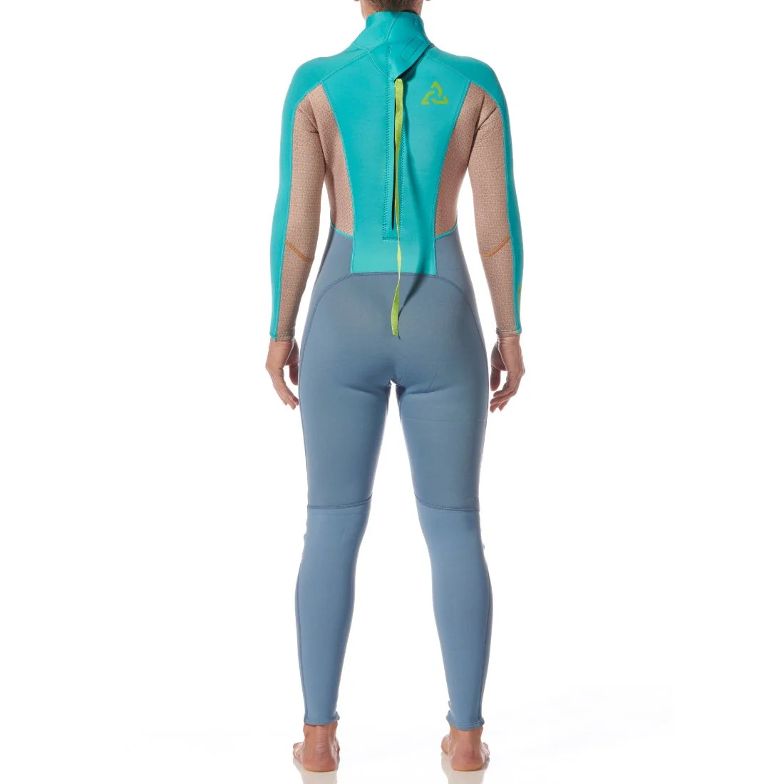 Typhoon Women's Essential 3/2mm Full Wetsuit BZ Azure/Nimbus - Image 3