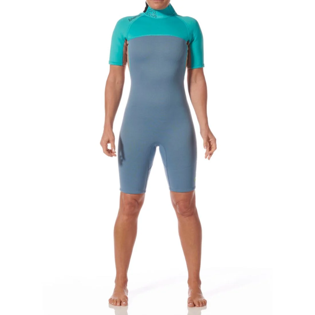 Typhoon Women's Essential 3/2mm Shorty Wetsuit BZ Azure/Nimbus