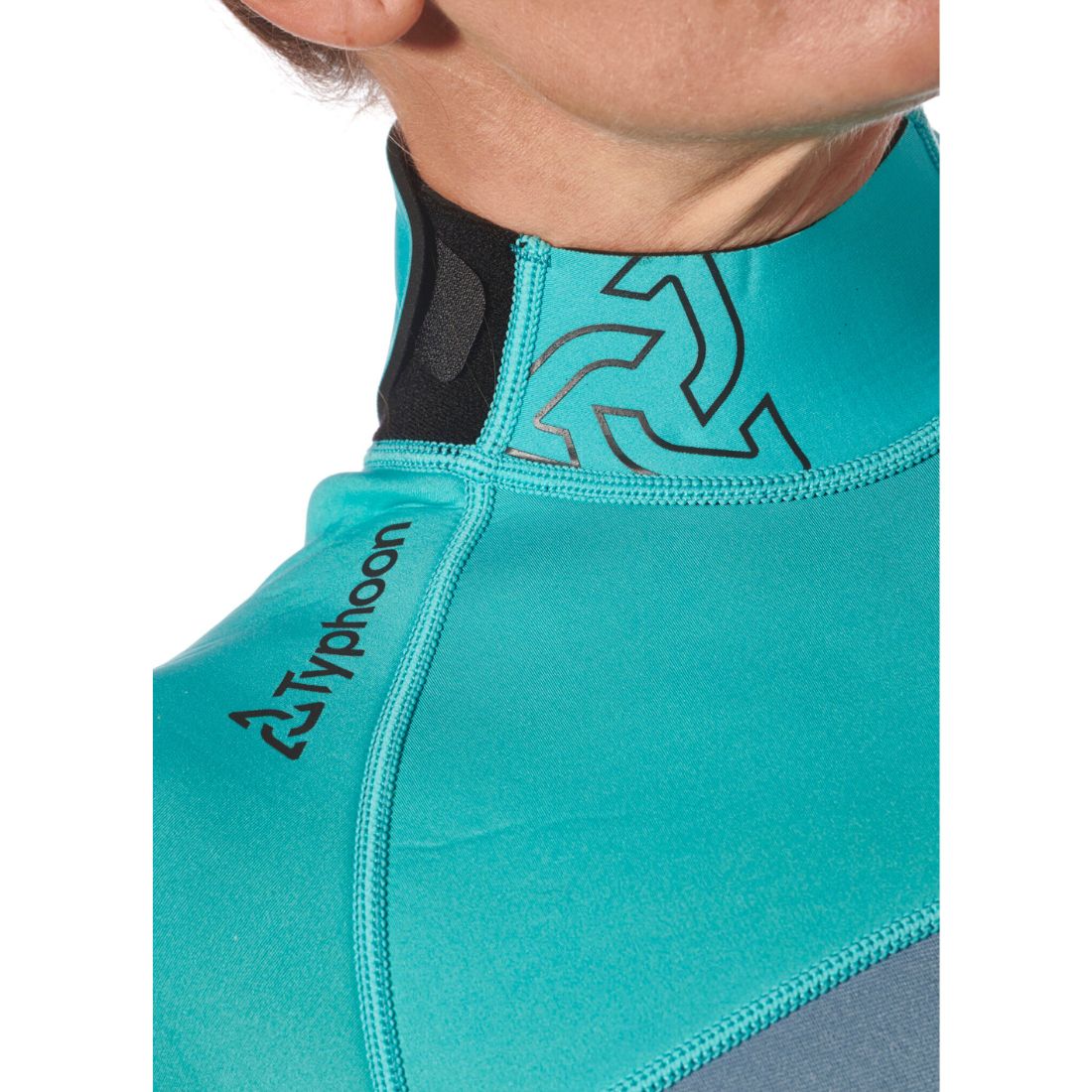 Typhoon Women's Essential 3/2mm Shorty Wetsuit BZ Azure/Nimbus - Image 5