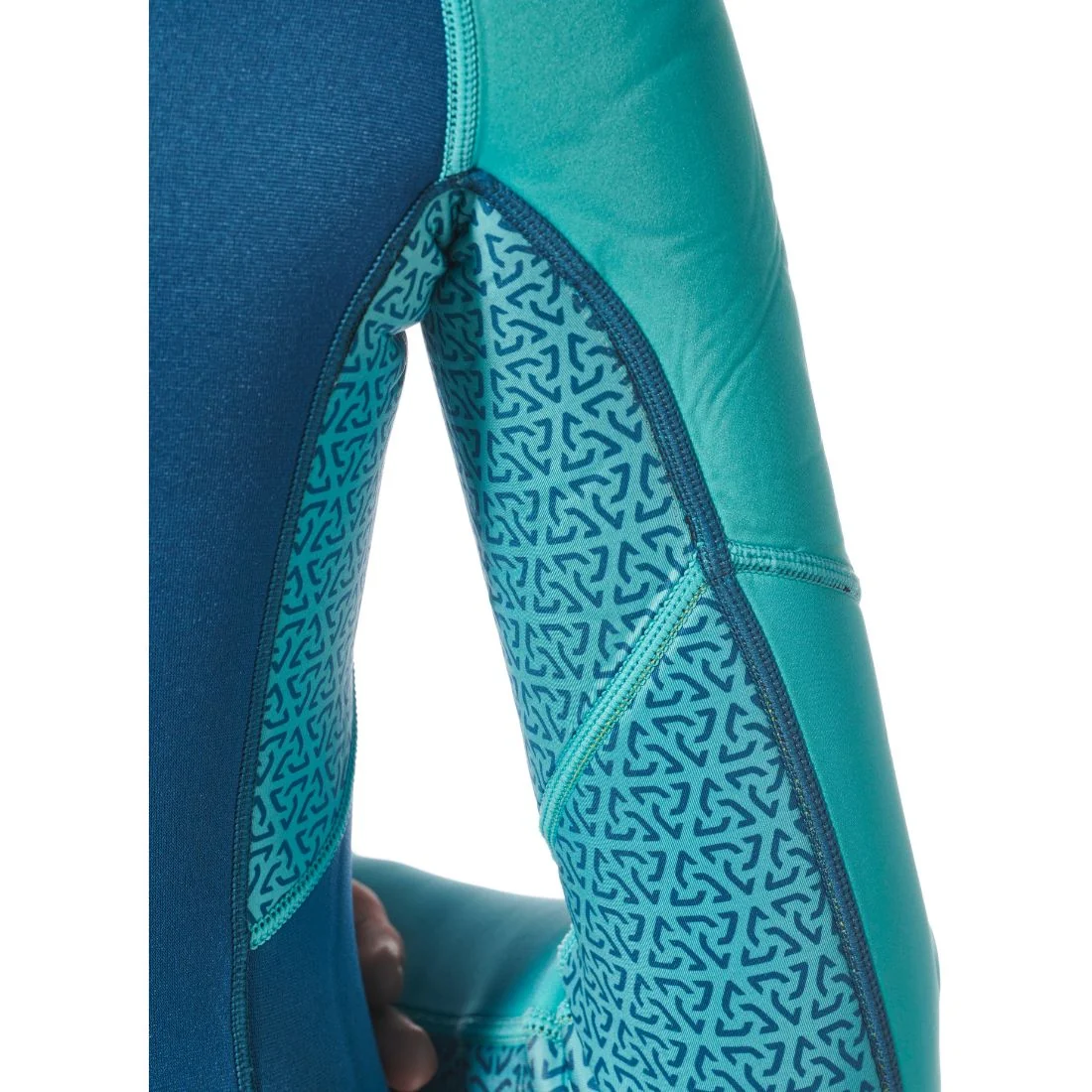 Typhoon Kid's Essential 3/2mm Full Wetsuit BZ Azure/Ocean - Image 5