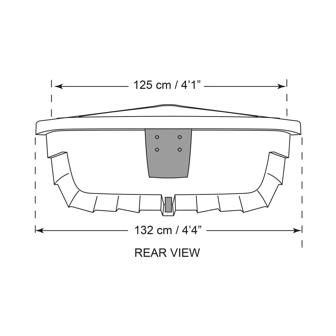 Boatworld Walker Bay Boat Cover - 8ft - Image 4