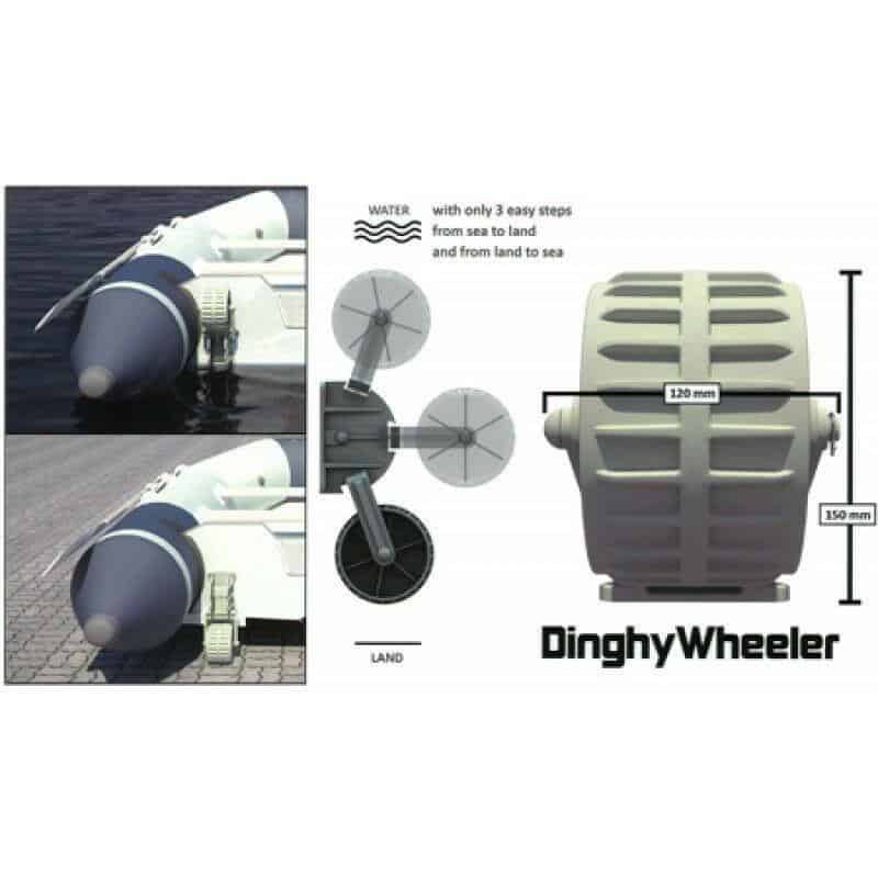 Waveline Dinghy Launch Wheels - Image 2